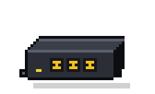 Pixel illustration of the ECUMaster EMU PRO-8