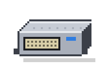 Pixel illustration of the Haltech Nexus Plug-in (Mazda RX-8)