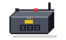 Pixel illustration of the Haltech Nexus R3 VCU