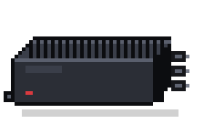 Pixel illustration of the Holley Dominator EFI ECU (554-114)