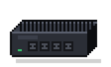 Pixel illustration of the MaxxECU GEN2 RACE
