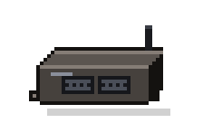 Pixel illustration of the MaxxECU SPORT