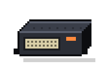 Pixel illustration of the rusEFI Hellen 121 VAG (plug-in)