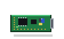 Pixel illustration of the Speeduino UA4C