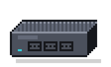 Pixel illustration of the Syvecs S7D-6